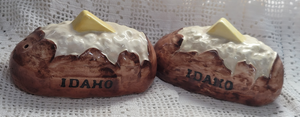 Idaho Potato Baked Potato Salt & Pepper Shakers