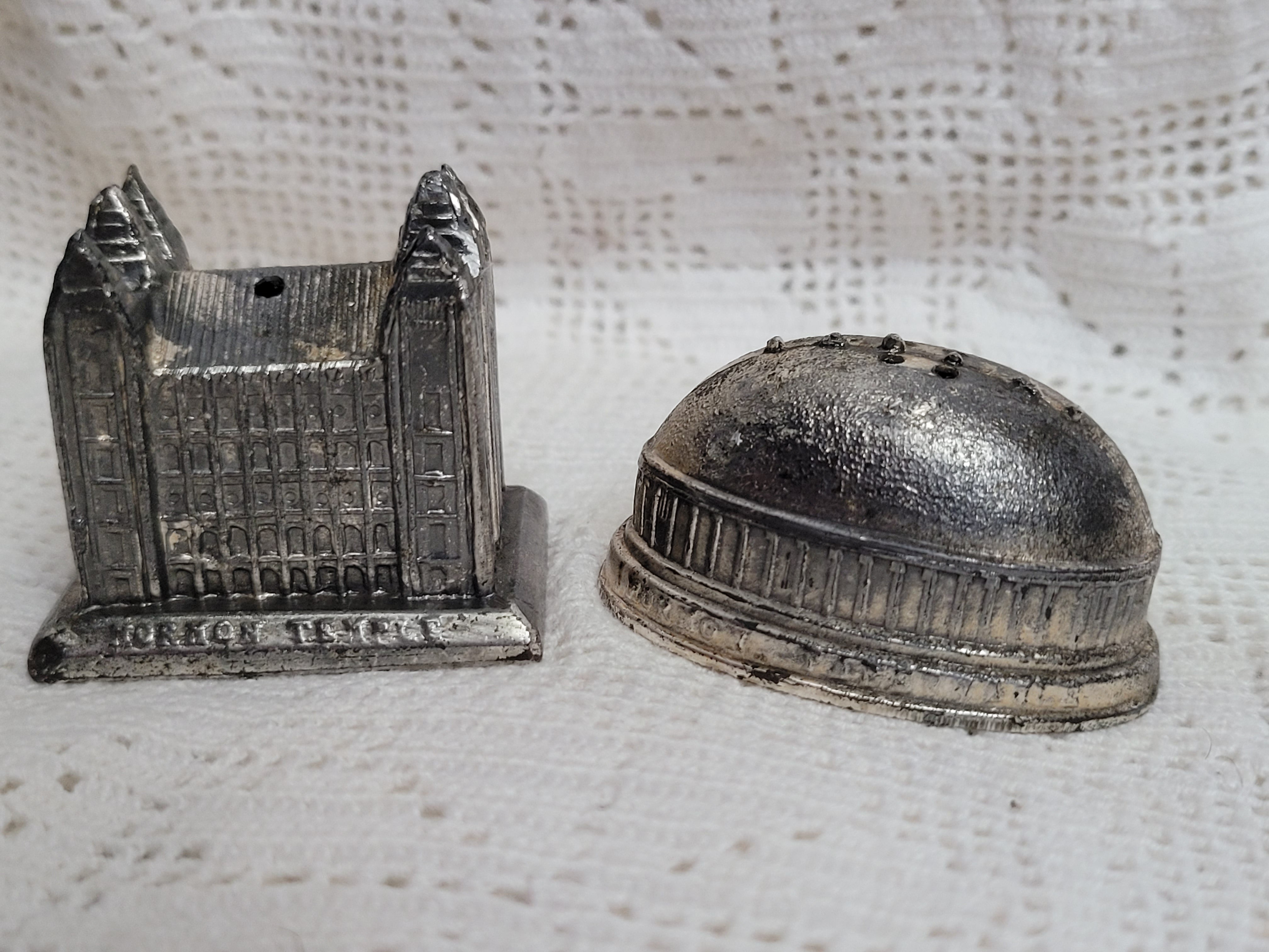 Mormon Temple and Tabernacle Salt & Pepper Shakers