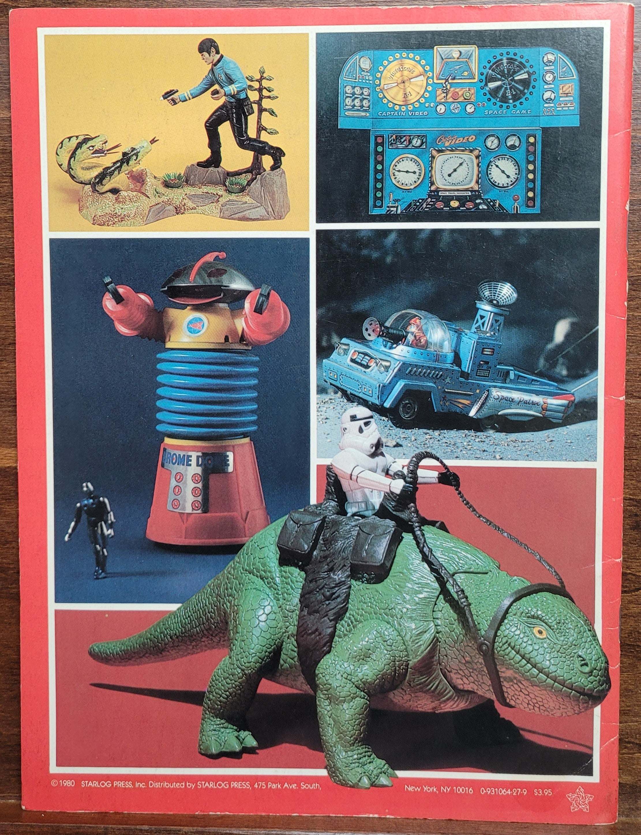 Science Fiction Toys & Models Vol. I signed 1st edition 1980