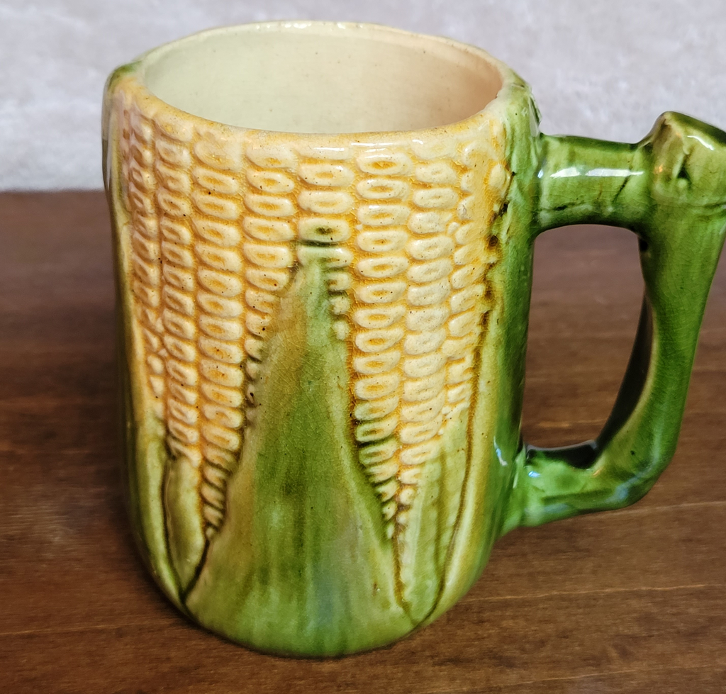 McCoy Corn Stalk Pottery Mug