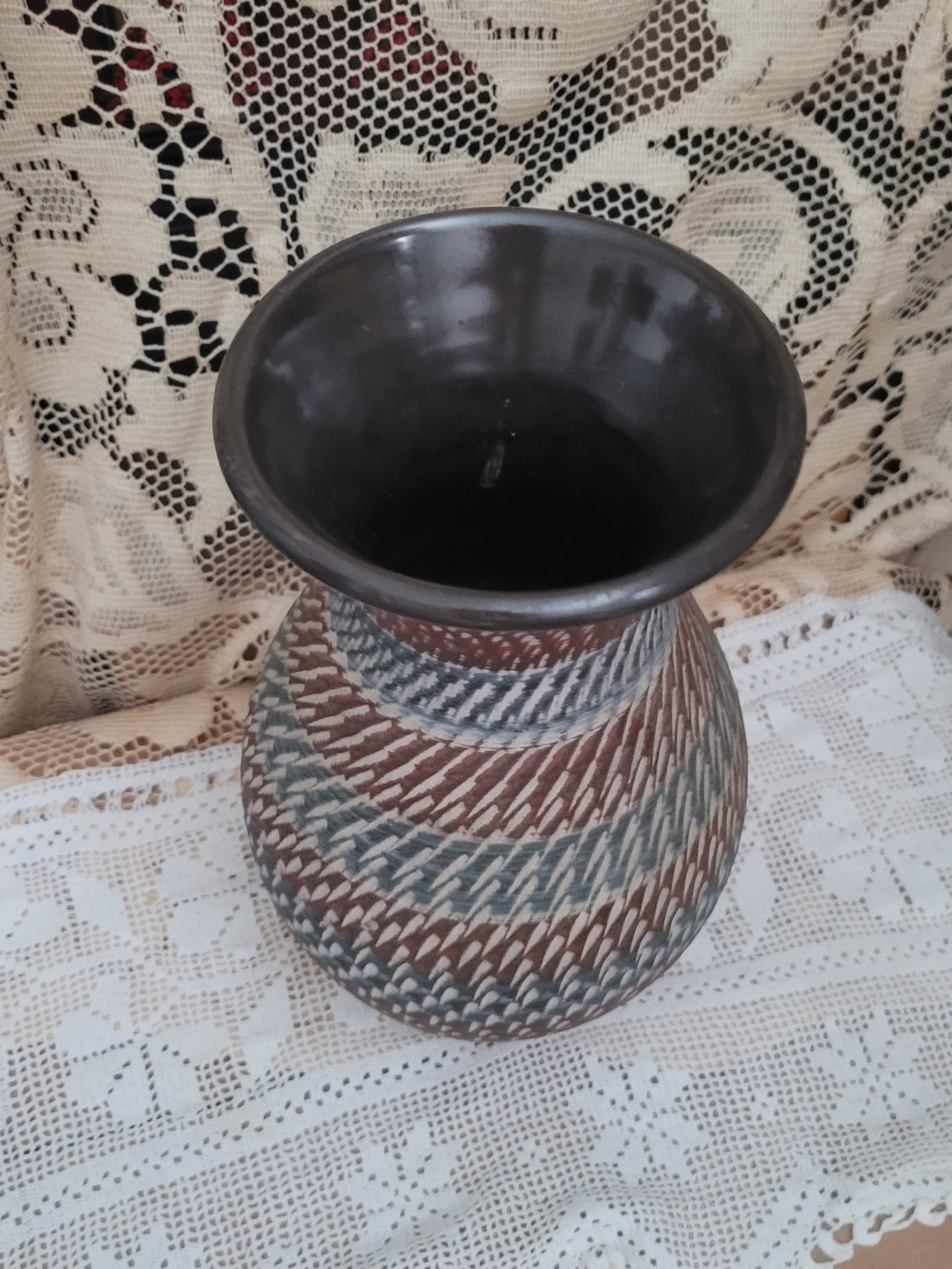 Vintage Hohr German Art Pottery Vase 216/25
