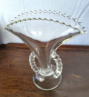 Candlewick Fan Vase