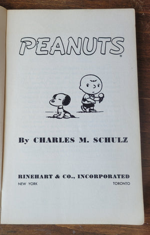 Peanuts Comic Book 1952 by Charles Schulz