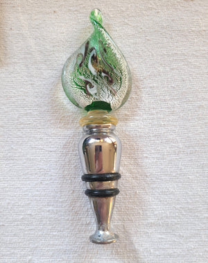 Art Glass Bottle Stopper