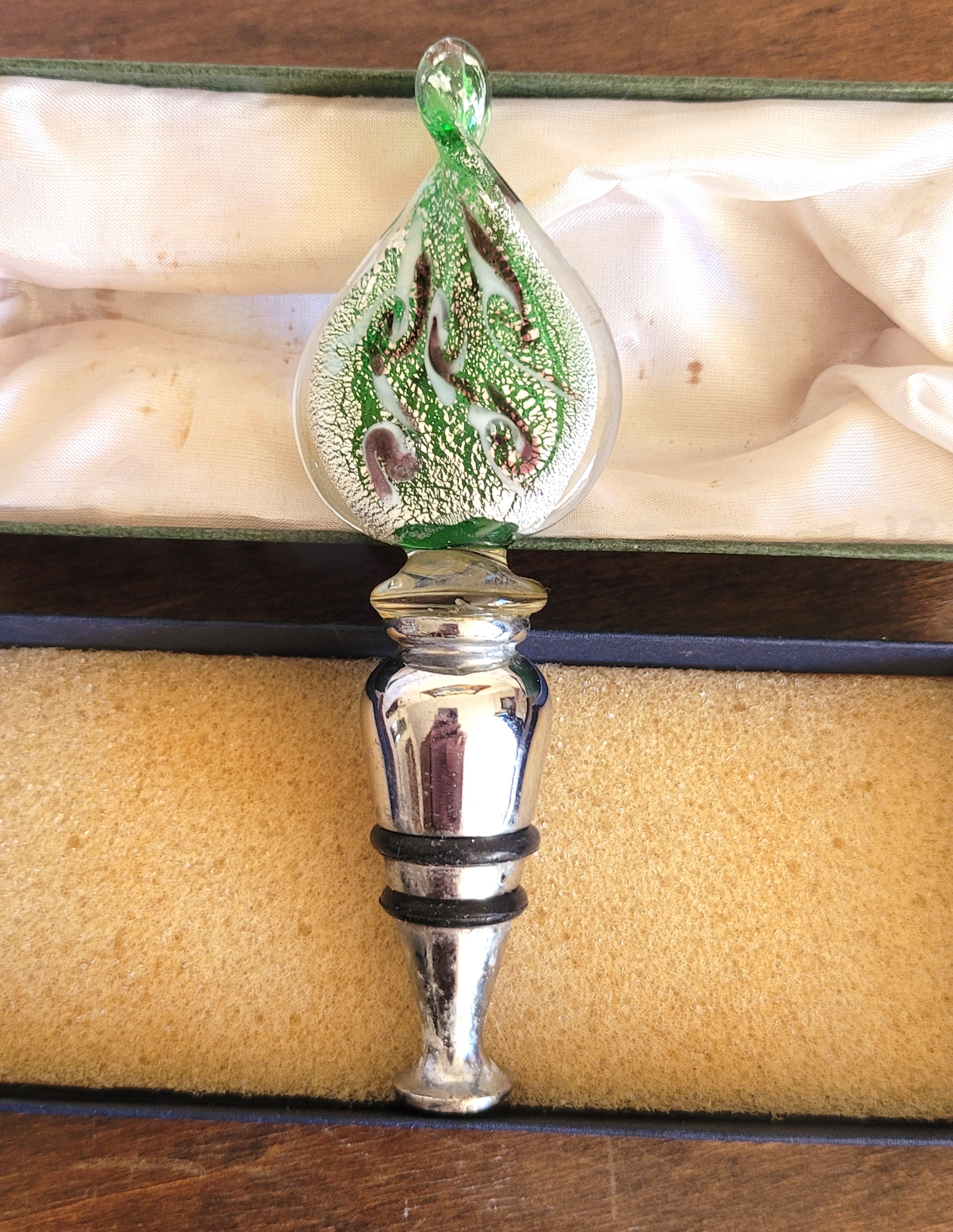 Art Glass Bottle Stopper