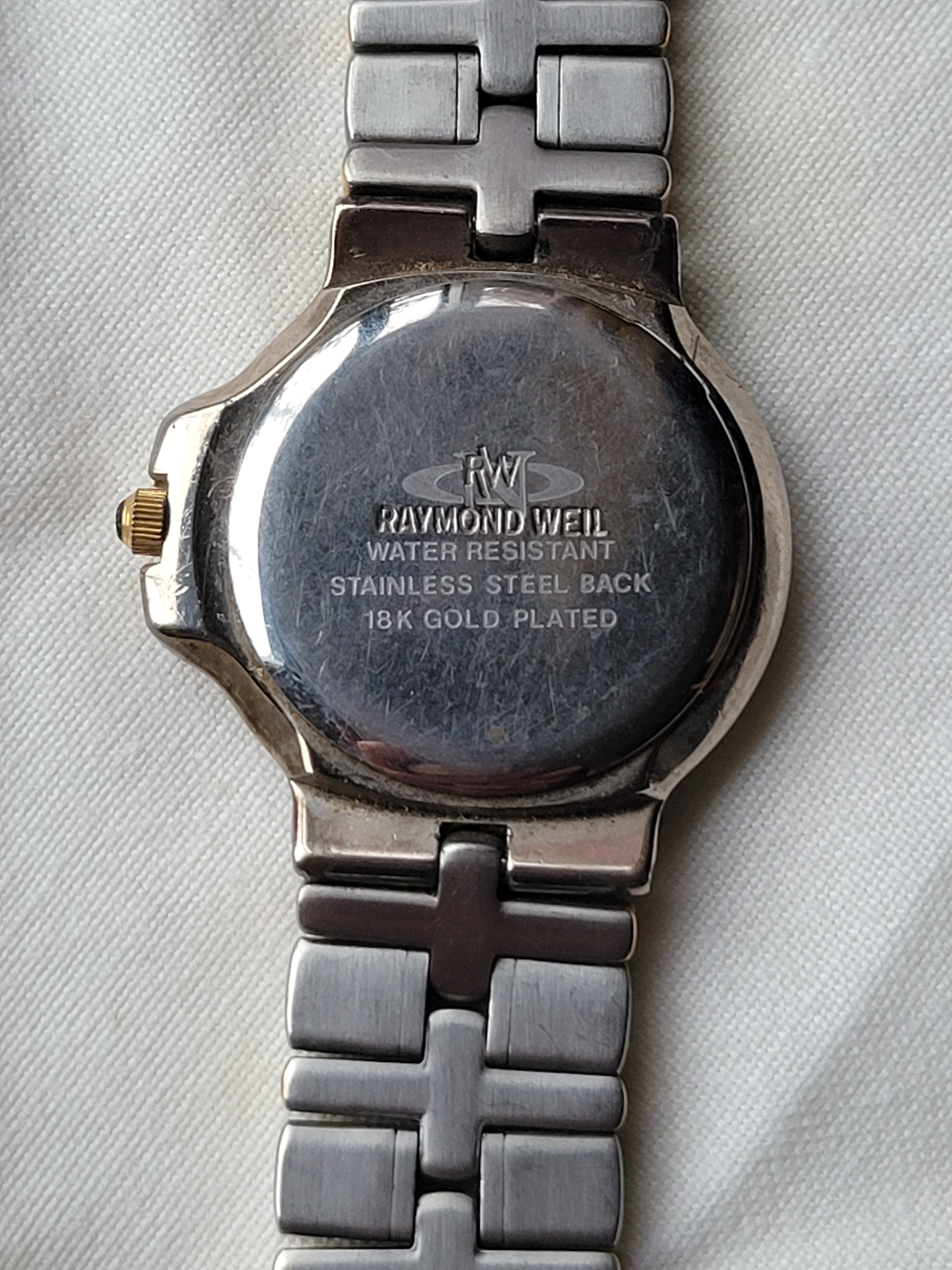 Vintage Raymond Weil Quartz Women's Wrist Watch