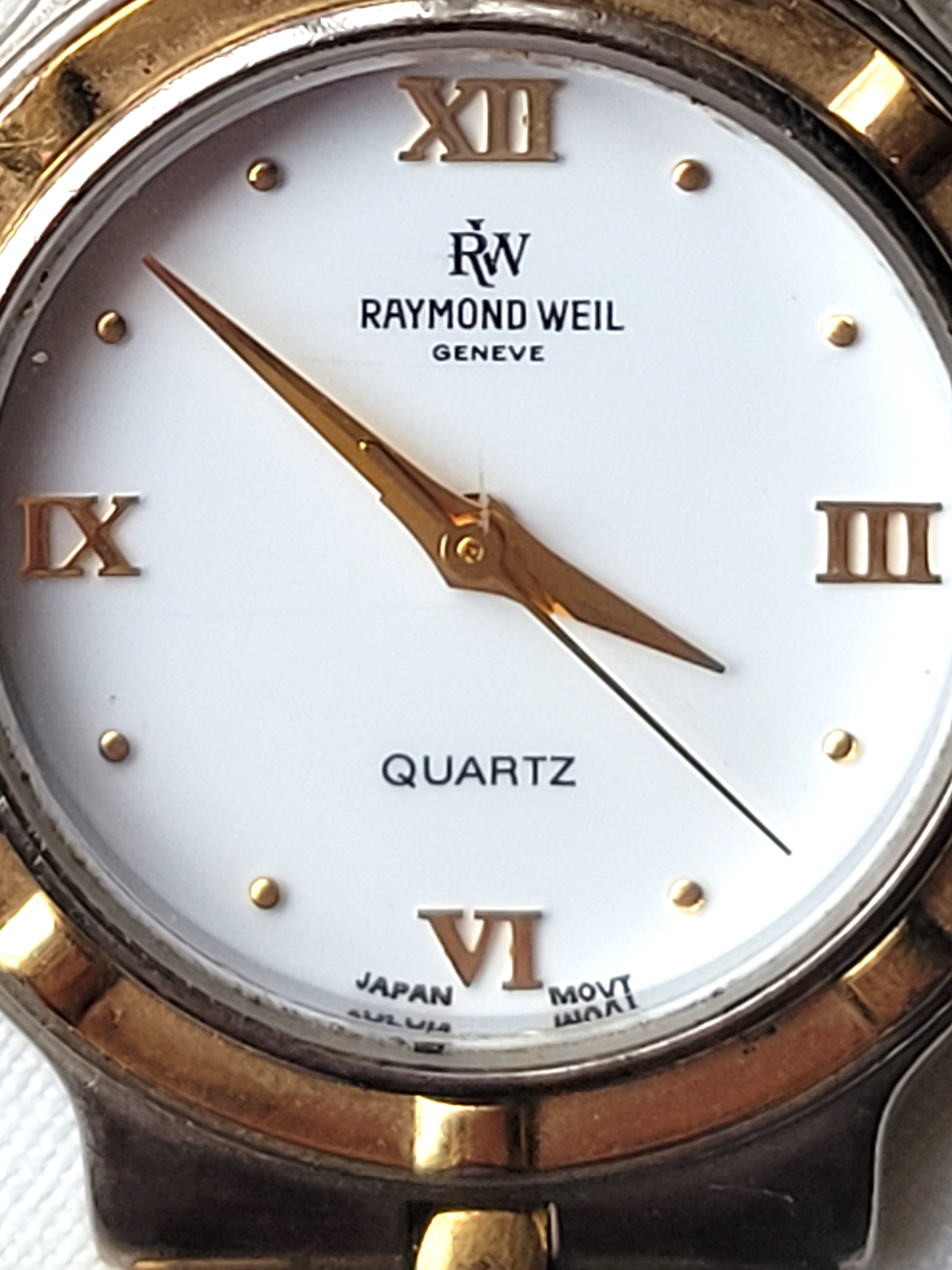 Vintage Raymond Weil Quartz Women's Wrist Watch