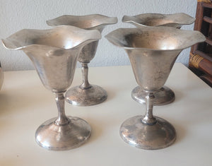 Vintage Cecilware Tulip Goblets