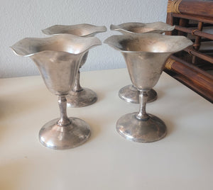 Vintage Cecilware Tulip Goblets