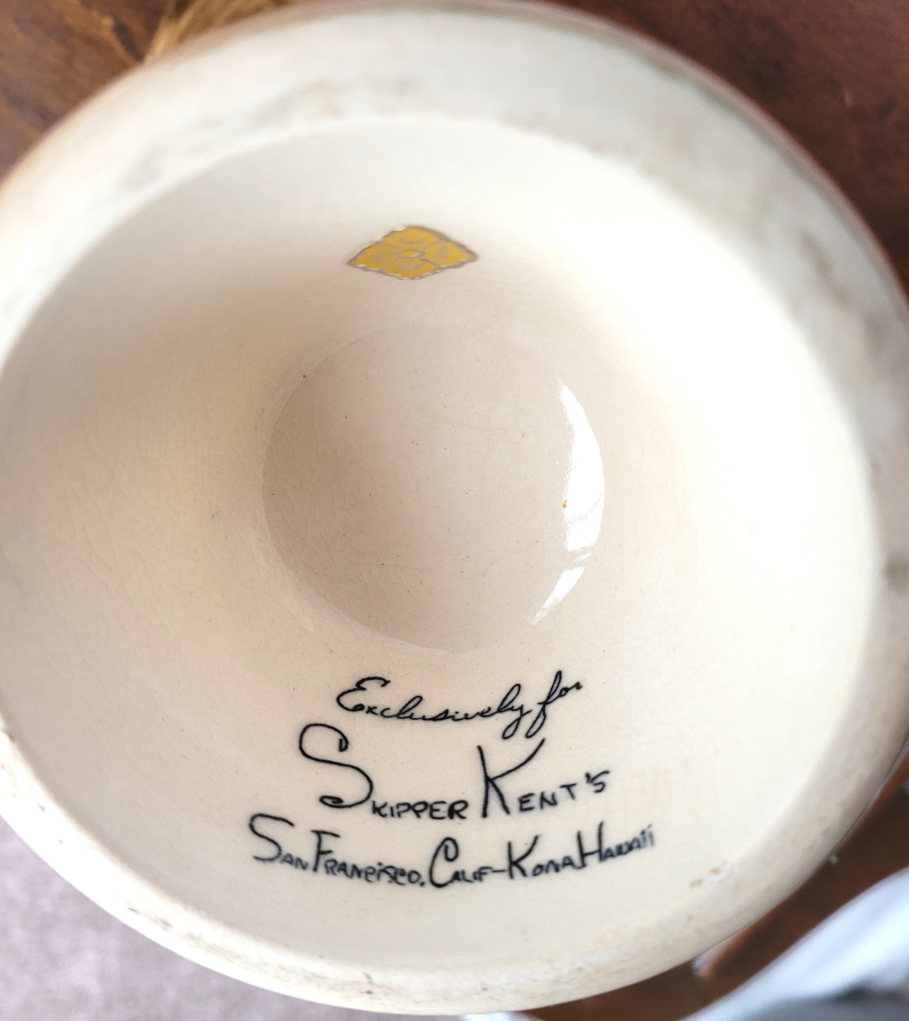 Vintage Skipper Kent's Tiki Tumbler
