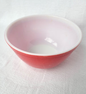 Primary Red Pyrex 7" Mixing Bowl