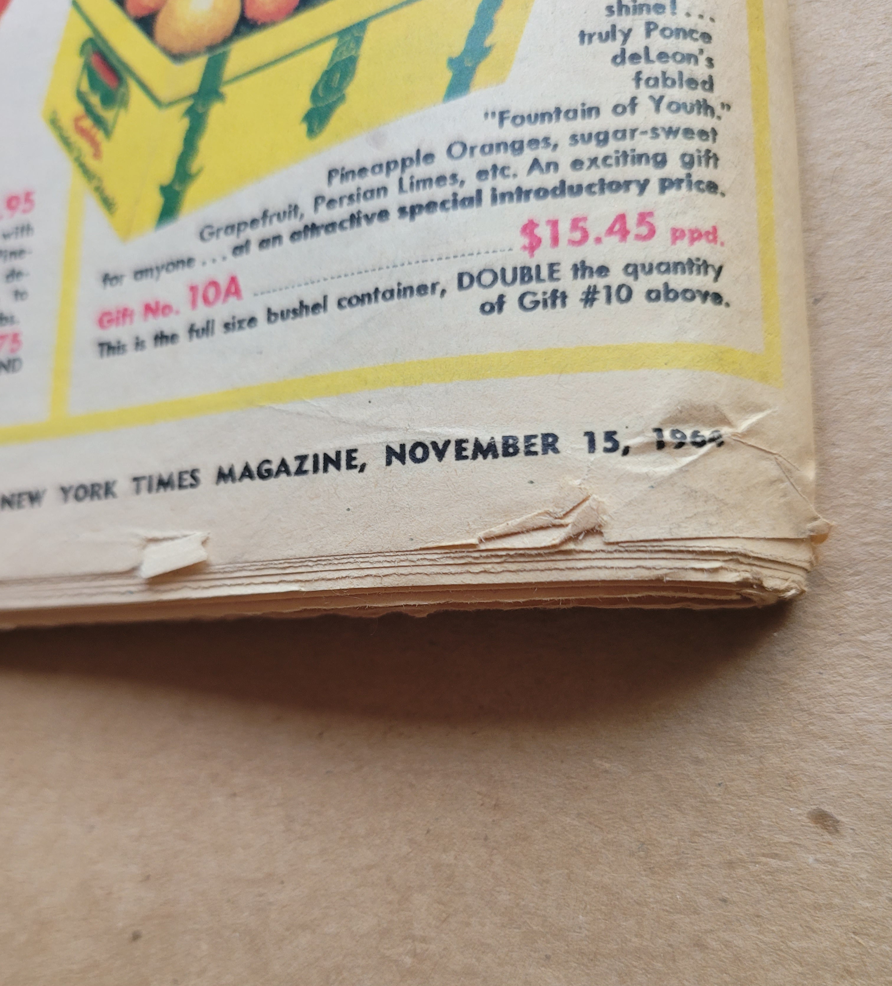 New York Times Magazine November 15, 1964