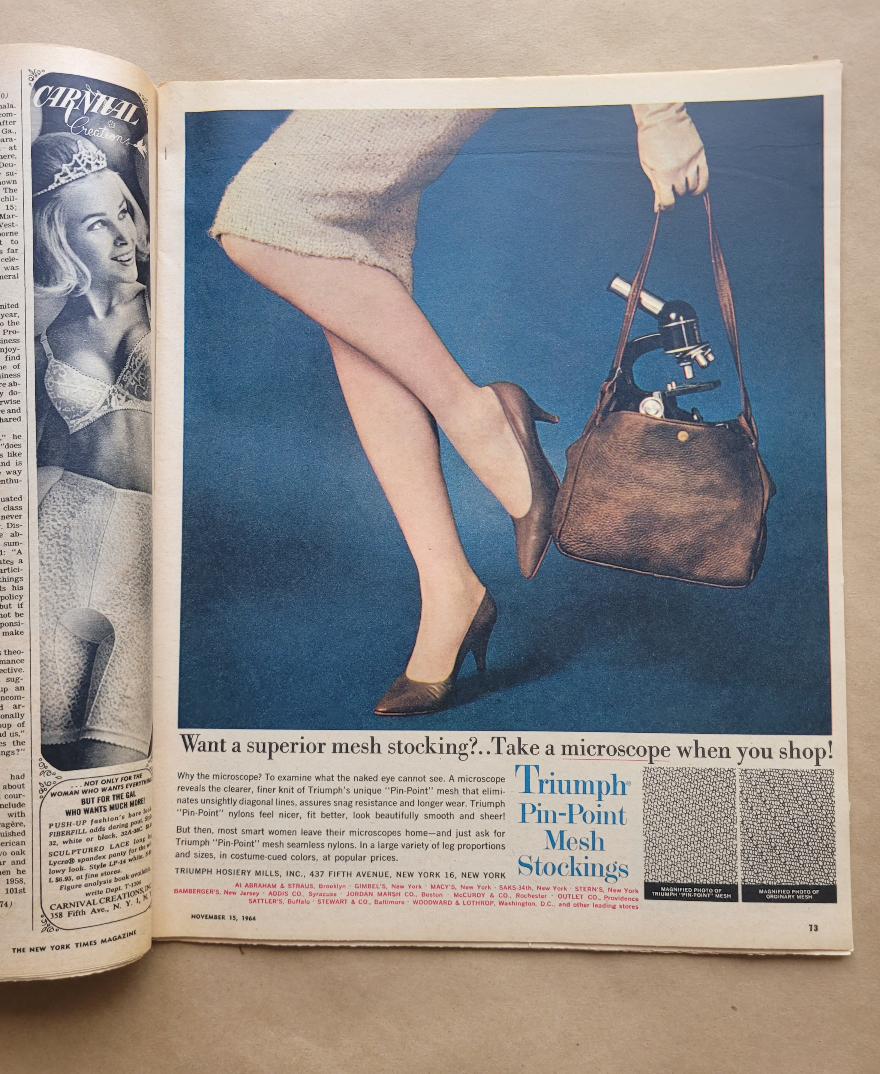 New York Times Magazine November 15, 1964