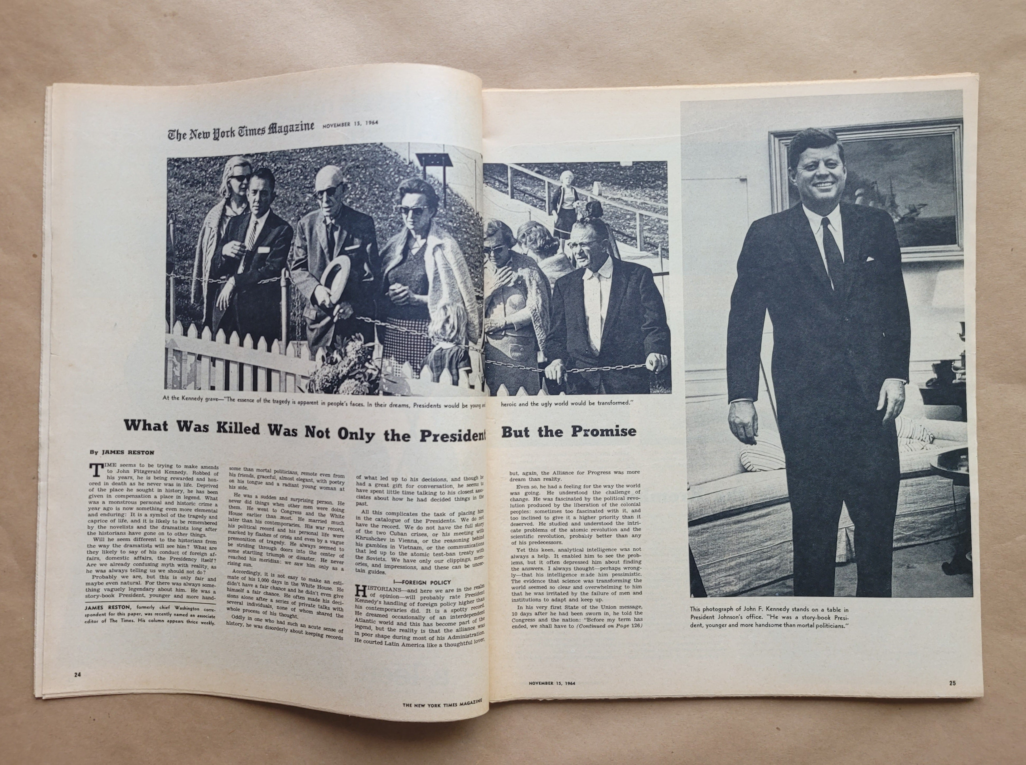 New York Times Magazine November 15, 1964