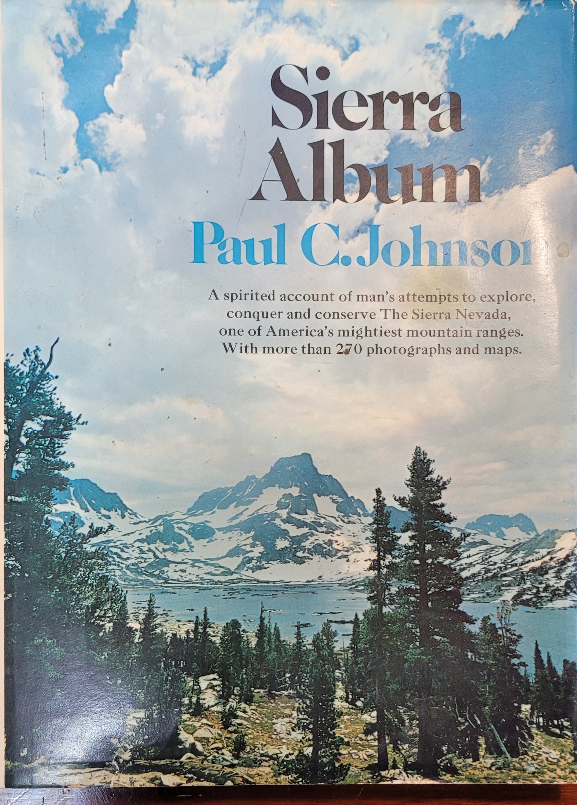 Vintage Book: Sierra Album by Paul Johnson, 1971