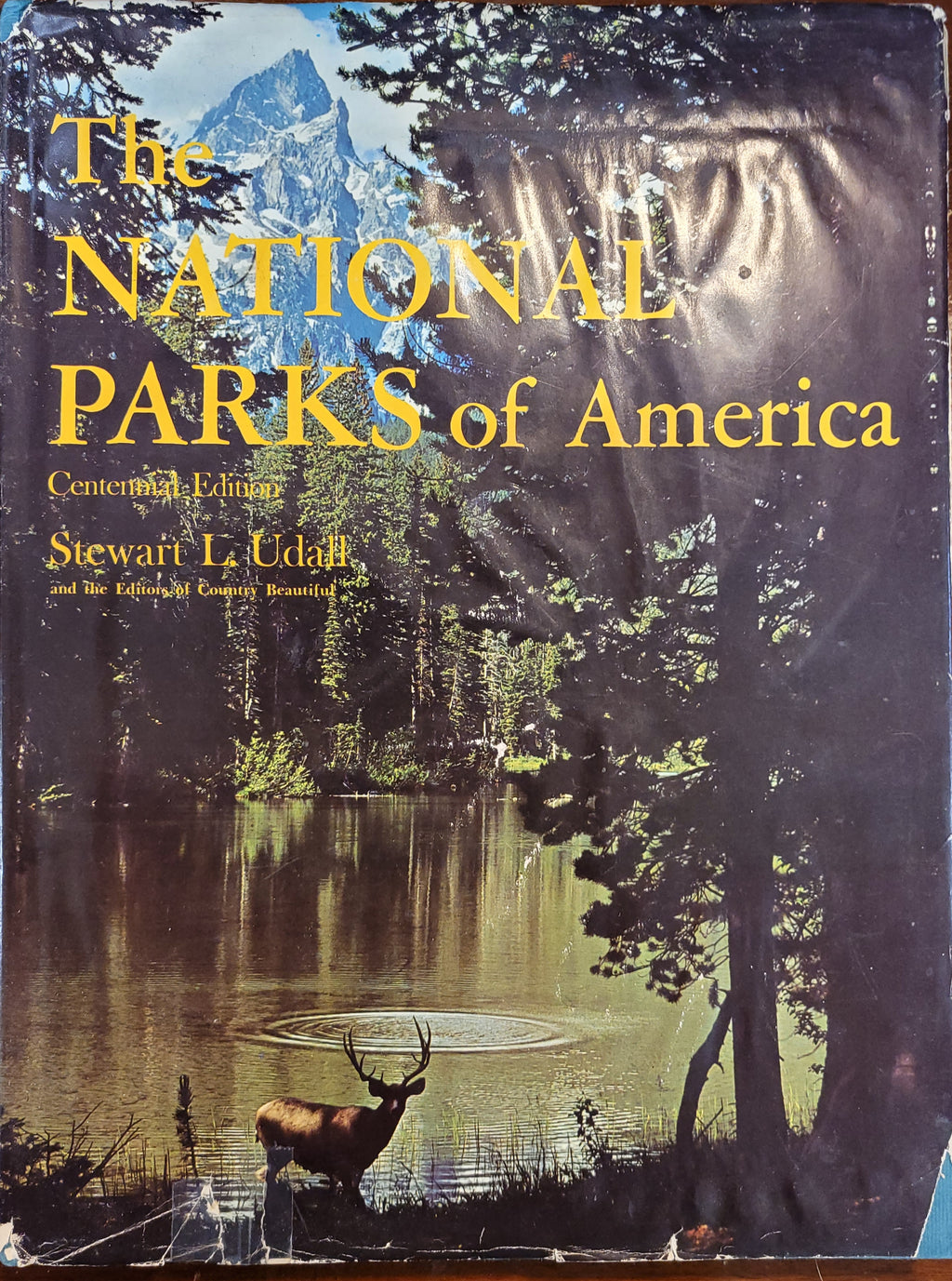Vintage Book: National Parks of America by Stewart Udall, 1972