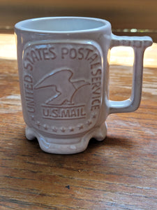 Vintage Frankoma USPS coffee mug