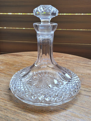 Galway Irish hand-cut crystal decanter / carafe