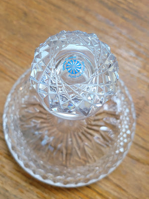 Galway Irish hand-cut crystal decanter / carafe