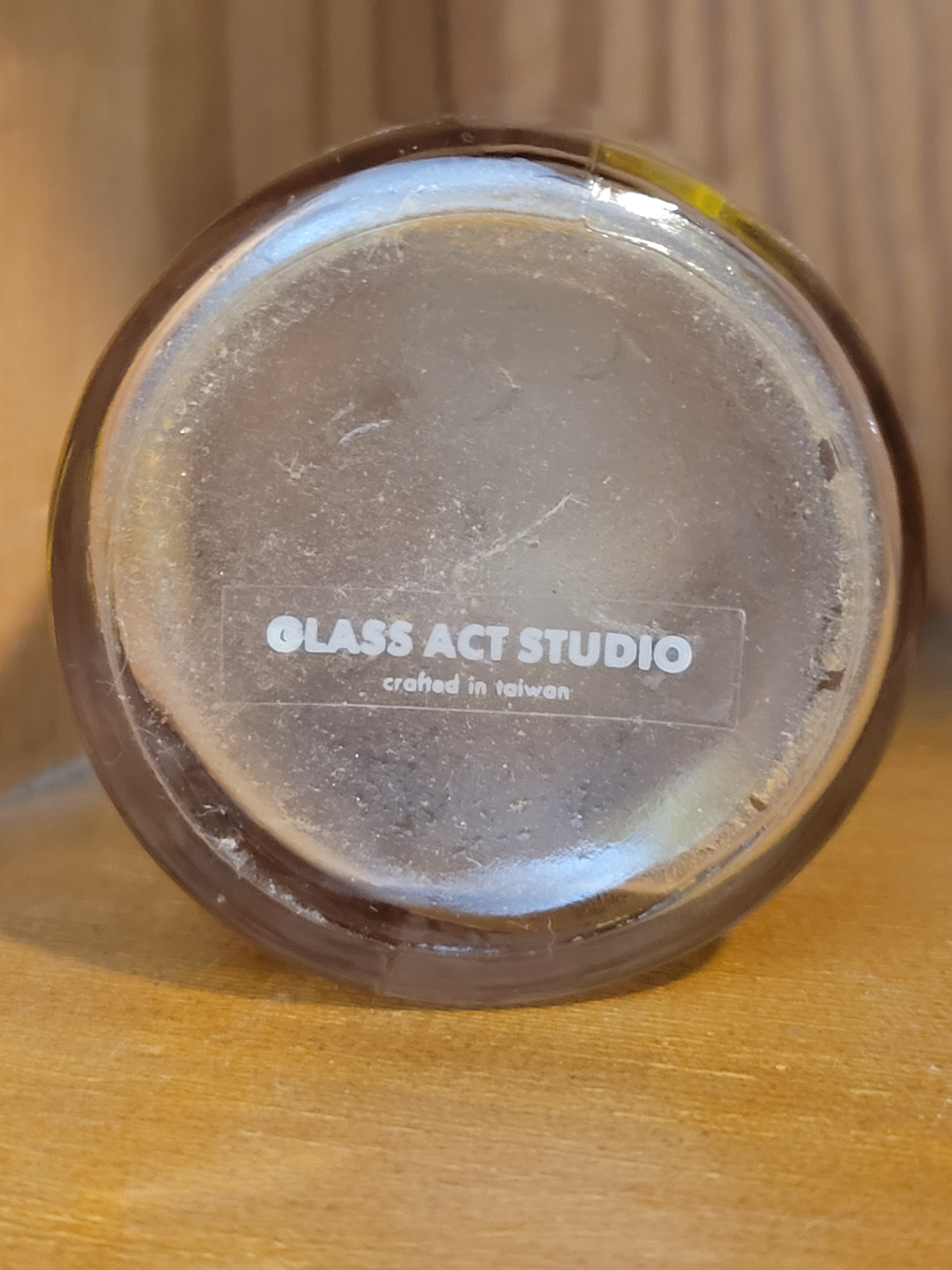Glass Act Studios Art Glass Perfume Bottle