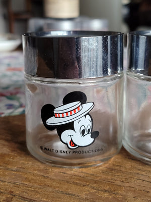 Vintage Disney Mickey and Minnie Mouse Salt & Pepper Shakers
