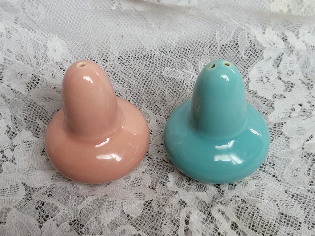 Mid-century Space-age Salt & Pepper Shakers