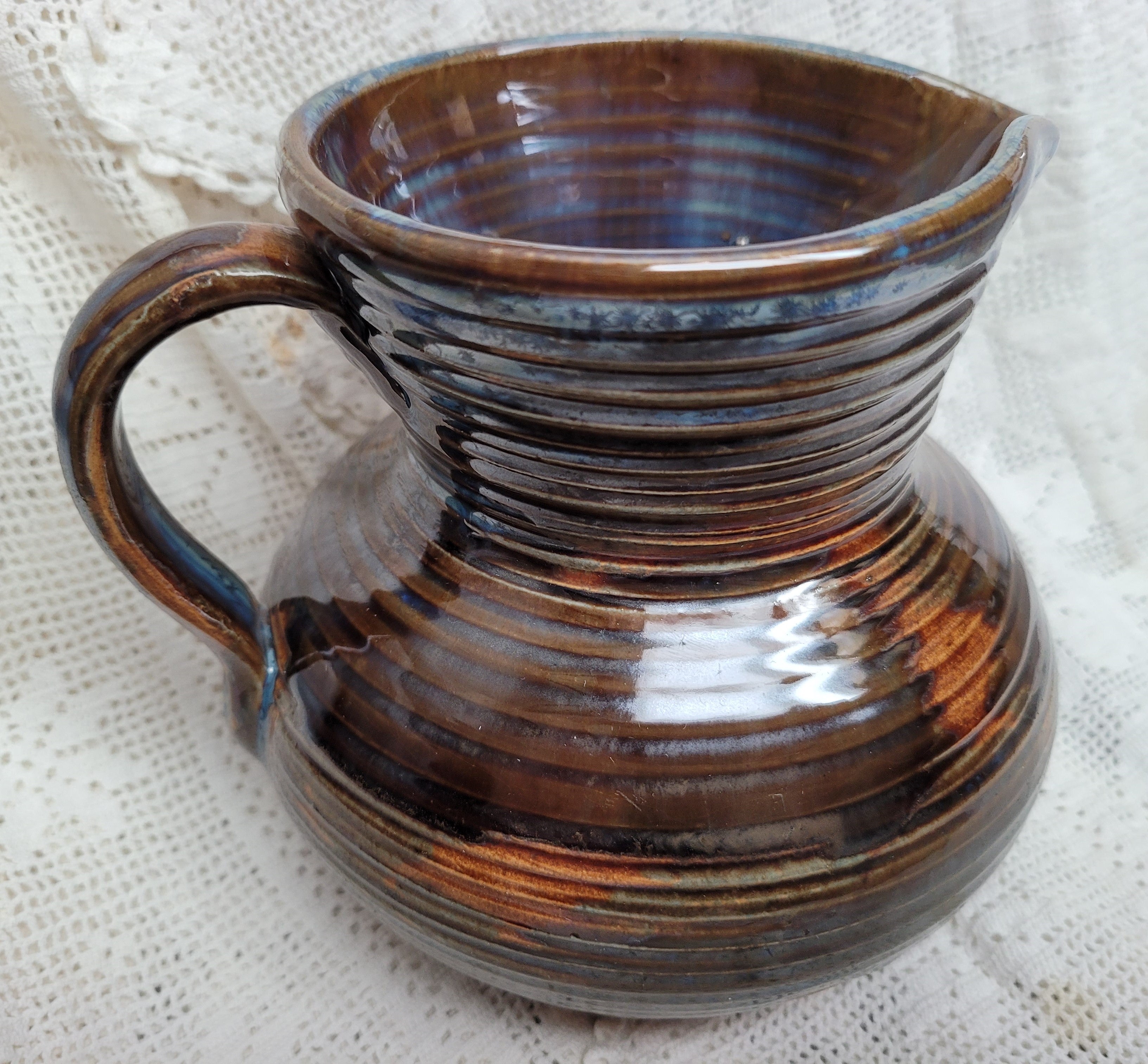 Vintage Fulper pottery pitcher