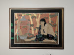 Muramasa Kudo artist's proof, signed, 50" W x 38.5"T