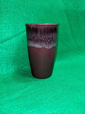 Purple cup and tumbler set w creamer & sugar bowl