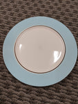 Baby Blue Gibson Dinner Plates, set of 4