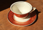 Vintage Edwin Knowle's Hostess pattern tea cup and saucer