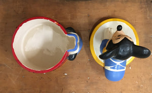 Vintage Drum Major Mickey Mouse cookie jar